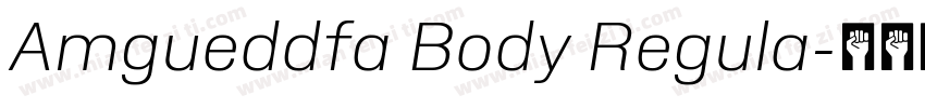 Amgueddfa Body Regula字体转换